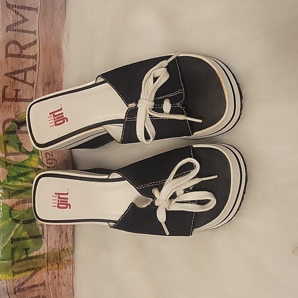 Elle Shoes - Elle girl vintage 90s wedges